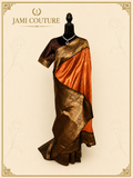 Silk Cotton Saree with Rich Floral Zari Border